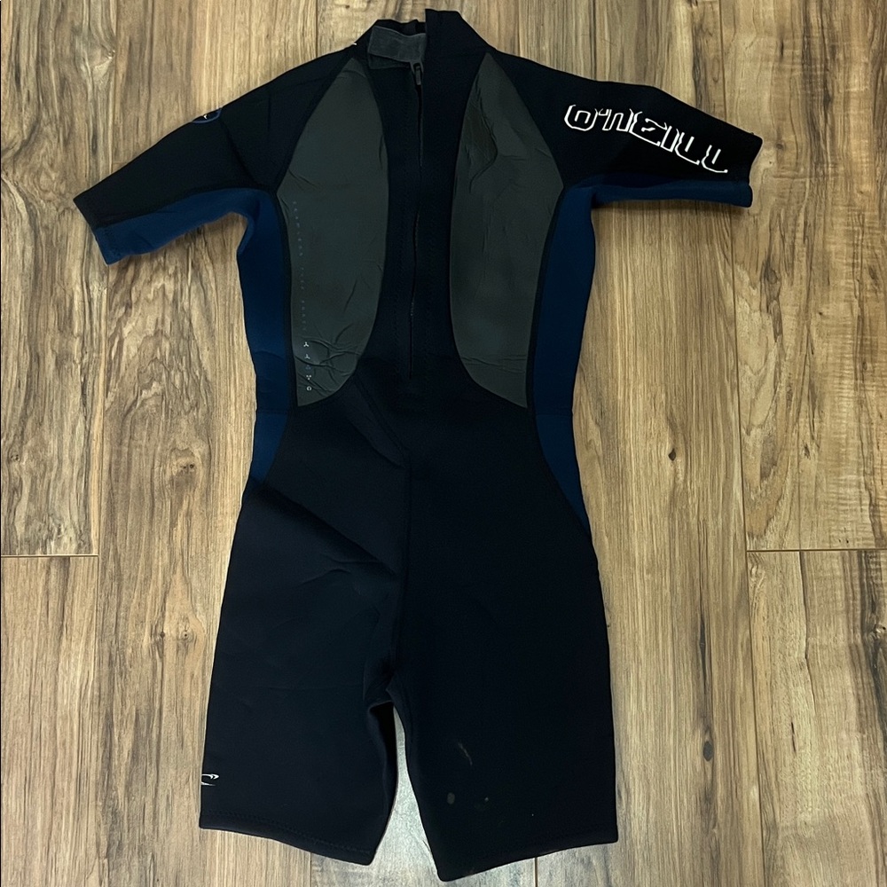 O'Neill kids Wetsuit Black and Dark Blue Sz 12